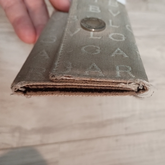 Bvlgari Key holder Key case Logo Mania Beige Silver Woman - Picture 6 of 10